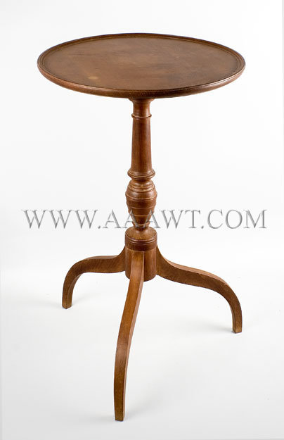 Dished Top Candlestand
New England
Circa 1800, entire view